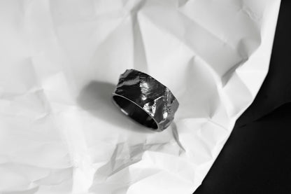 Ring "ANTHRACITE" blackened (10 mm)