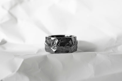 Ring "ANTHRACITE" blackened (10 mm)