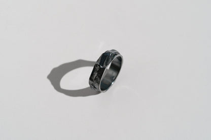 Ring "Anthracite" blackened (6 mm)