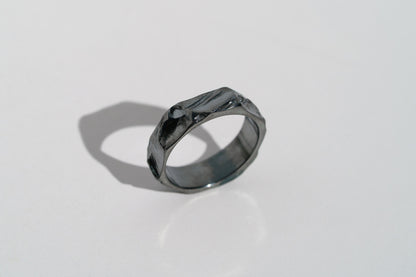 Ring "Anthracite" blackened (6 mm)