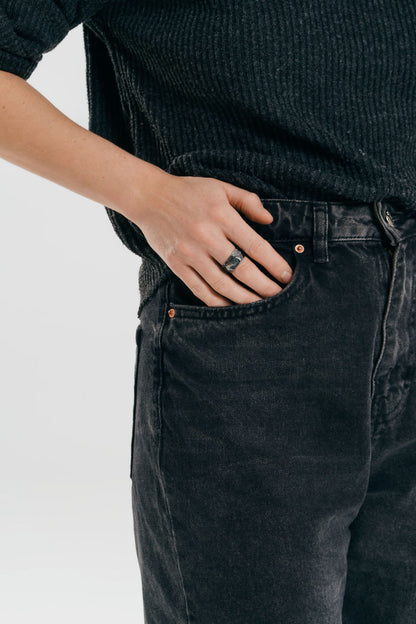 Ring "Anthracite" blackened (10 mm)