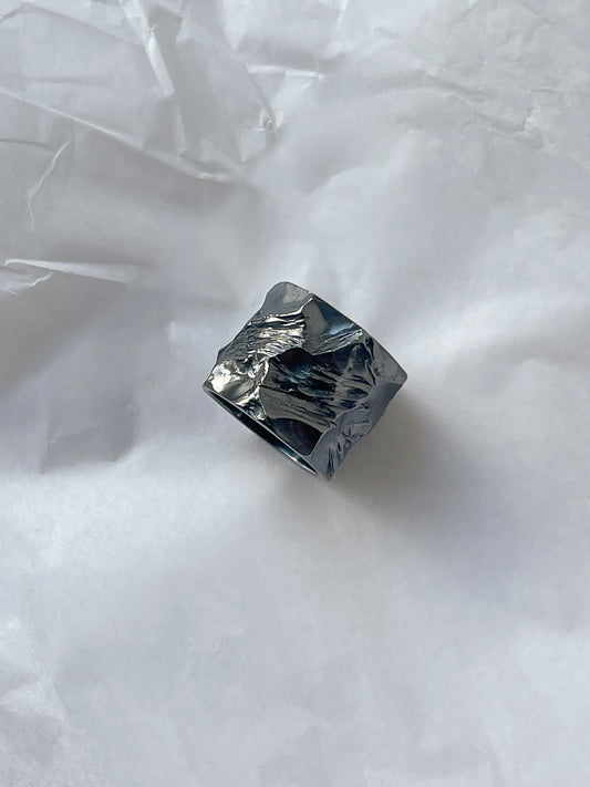 Ring "Anthracite" blackened (15 mm)