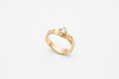 Ring «Light asteroid» (gemstone 3,5 mm)