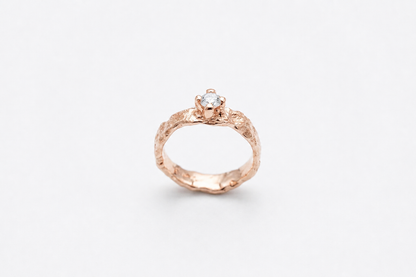 Ring «Light asteroid» (gemstone 3,5 mm)