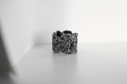 Ring "BREAD" blackened (17 mm)