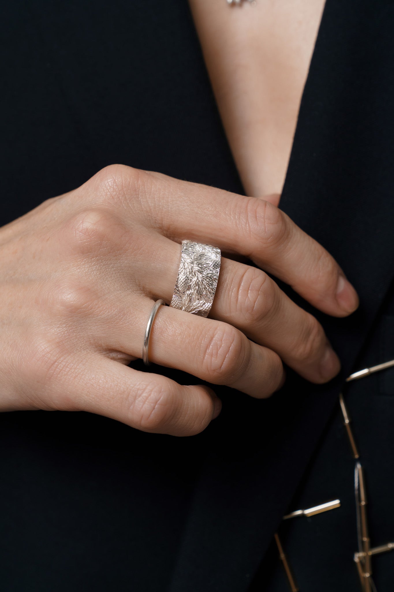 Ring "Fir tree" light (10 mm)