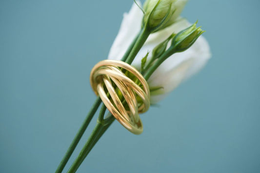 Ring "Connected" (2 mm one link)