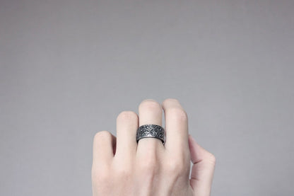 Ring "DARK MOON" (10 mm) (texture 1)