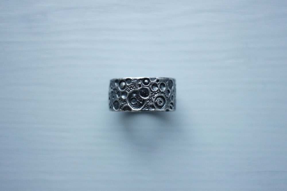 Ring "DARK MOON" (10 mm) (texture 1)