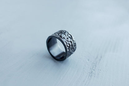 Ring "DARK MOON" (10 mm) (texture 1)