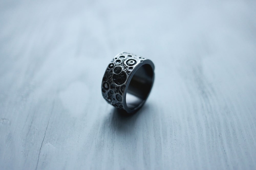 Ring "DARK MOON" (10 mm) (texture 1)