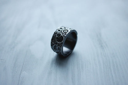 Ring "DARK MOON" (10 mm) (texture 1)