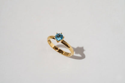 Ring "Dreams" (5 mm gemstone; model 2)