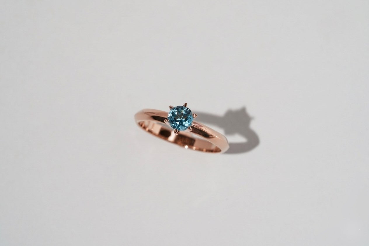 Ring "Dreams" (5 mm gemstone; model 2)