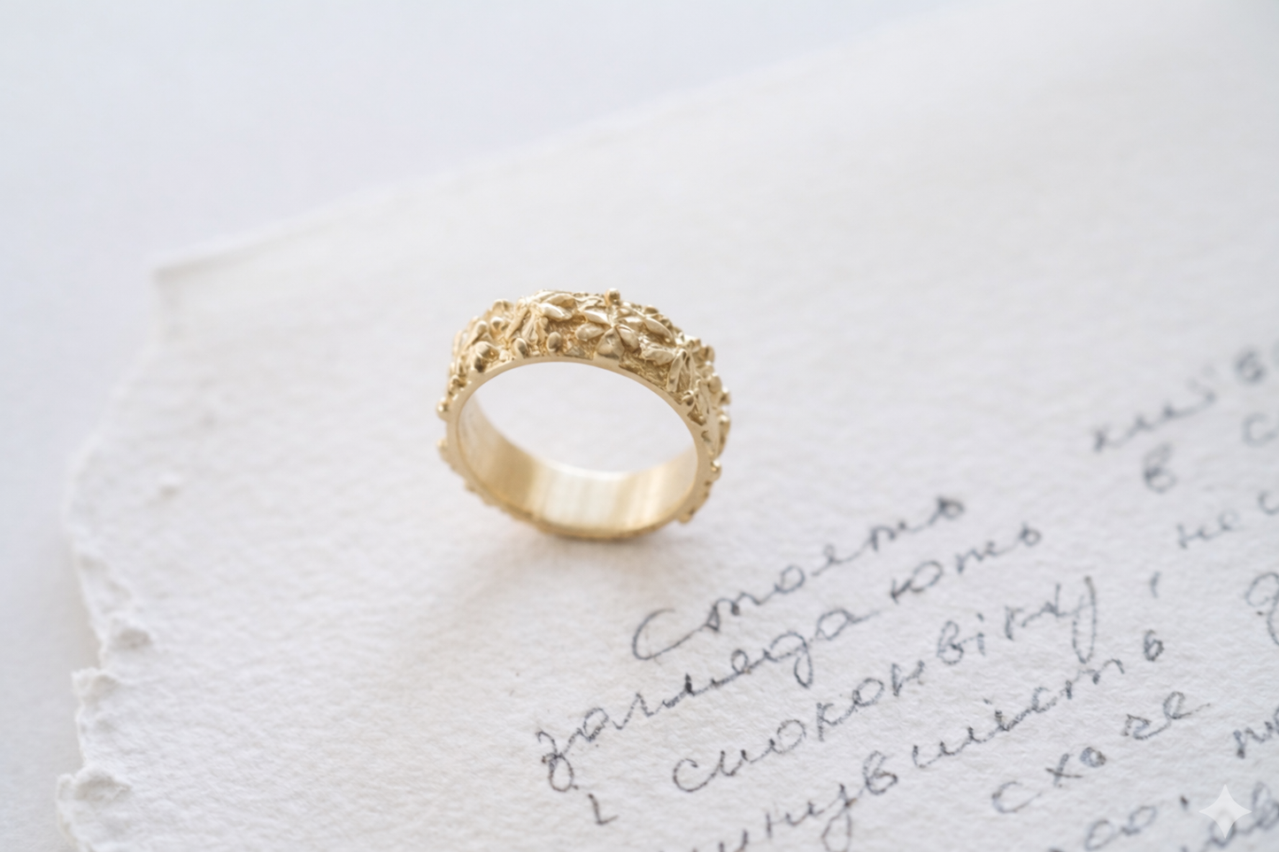 Ring "Chestnuts" light (6 mm)