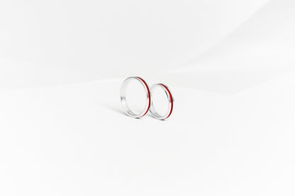 Ring "Red thread" (3 mm)