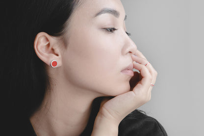 Ring "Stripe" (3 mm) with enamel (different colors to choose from)