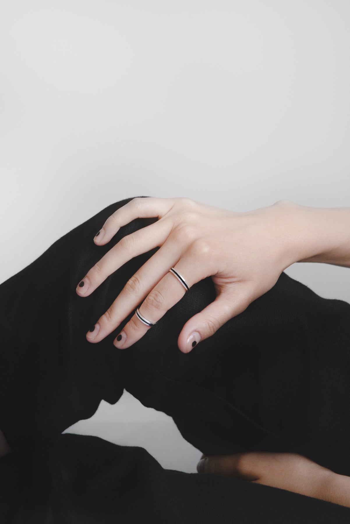 Ring "Stripe" (3 mm) with enamel (different colors to choose from)