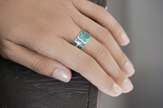 Ring "Monstera"