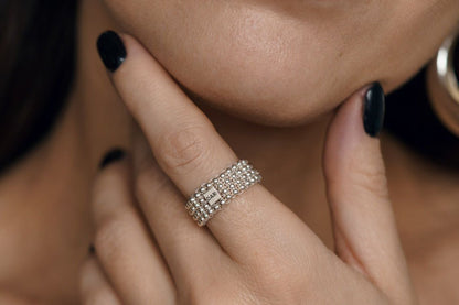 Ring "Woven" (7.5 mm)