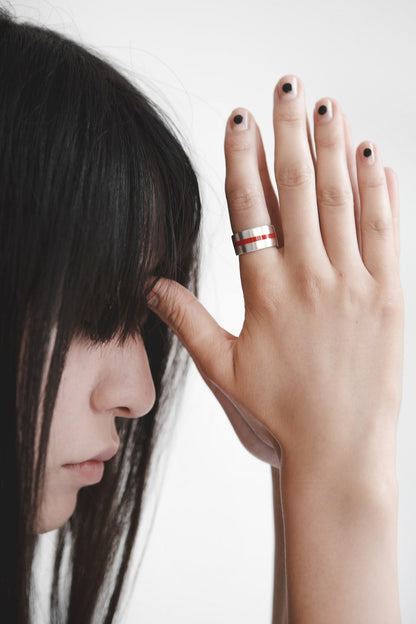 Ring "Red Thread of Fate" (10 mm)