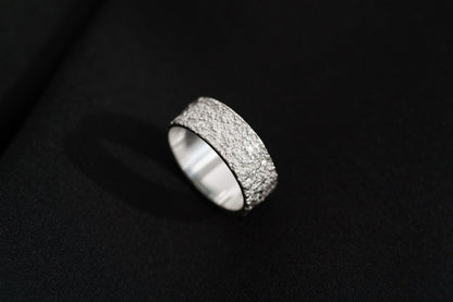 Ring "Sand" light (8 mm)