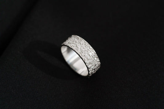 Ring "Sand" light (8 mm)