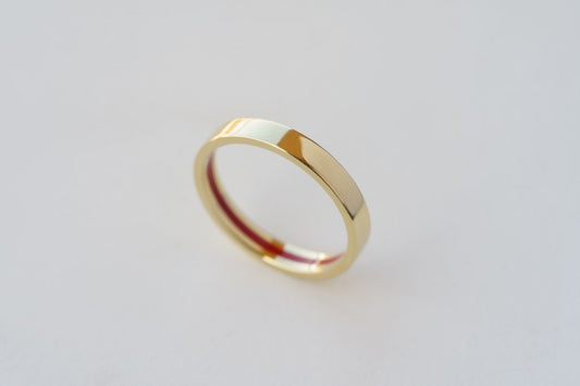 Ring "Secret Stripe" (3 mm) with enamel (different colors to choose from)
