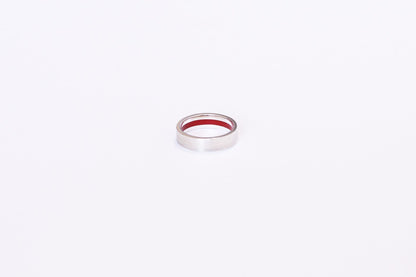 Ring "Secret Stripe" (5 mm) with enamel