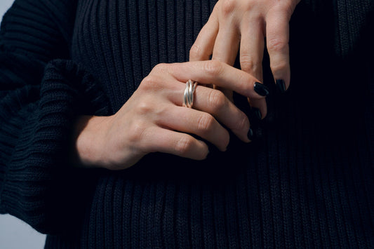 Ring "Connected" (2 mm one link)