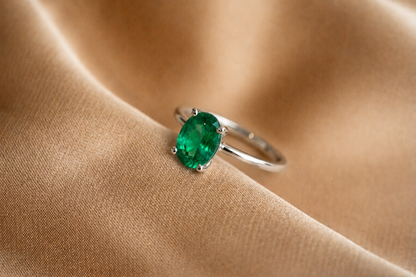 Ring "Shine" (gemstone 6*8 mm)