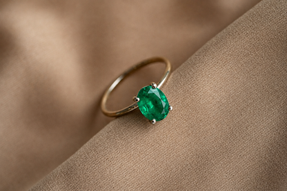 Ring "Shine" (gemstone 6*8 mm)