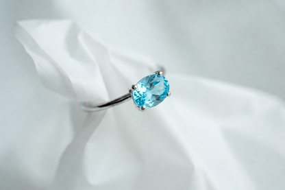 Ring "Shine" (gemstone 6*8 mm)
