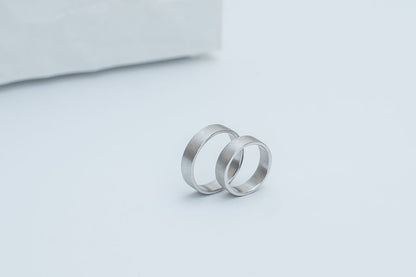 Ring "Simple" (5 mm) brushed