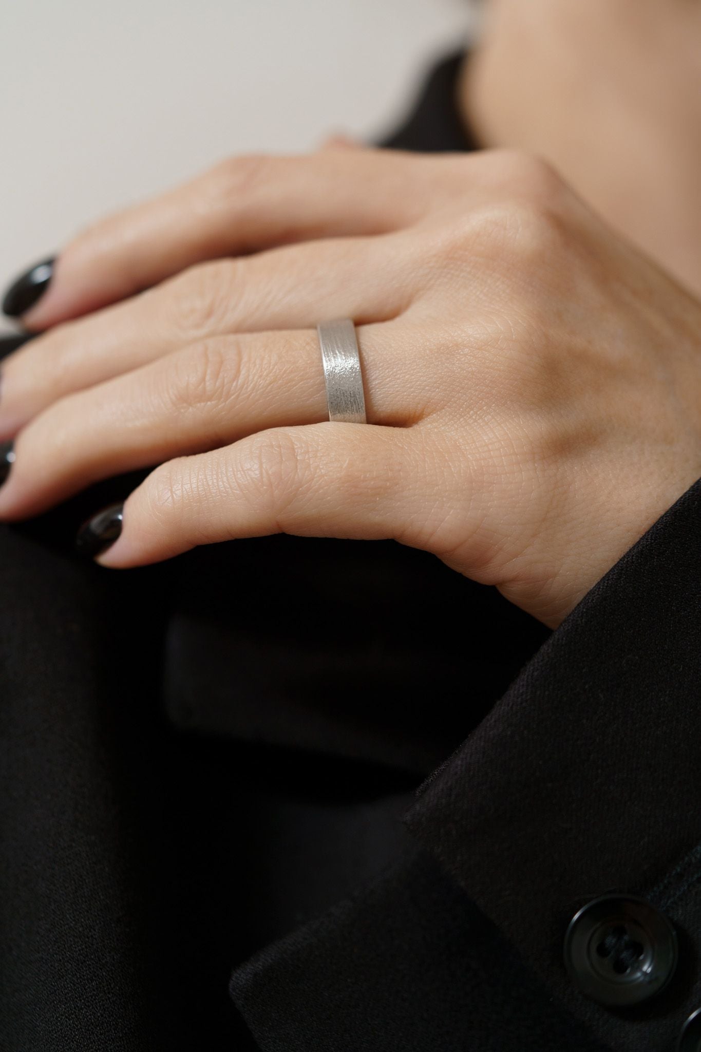 Ring "Simple" (5 mm) brushed