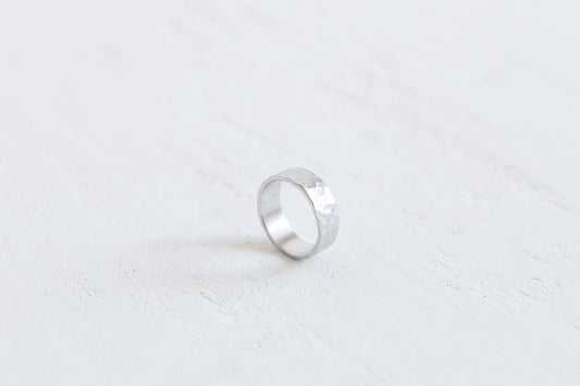 Ring "Simple" (5 mm) hammered