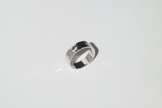 Ring "Simple" (5 mm) hammered