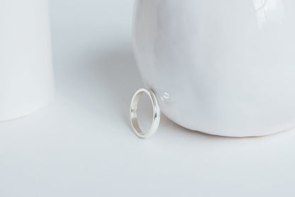 Ring "Stripe" (3 mm) with enamel