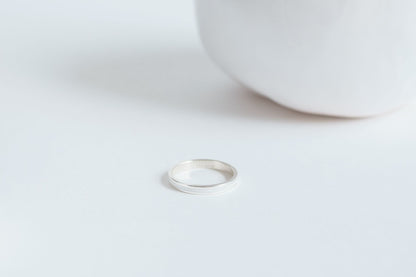 Ring "Stripe" (3 mm) with enamel