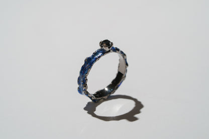 Ring “Universe” (gemstone 4 mm)