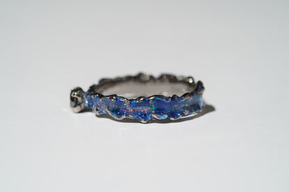 Ring “Universe” (gemstone 4 mm)