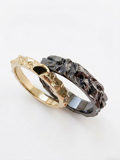 Ring "Granite rock" light (3 mm)