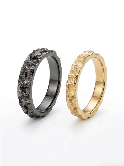 Ring "Granite rock" light (3 mm)