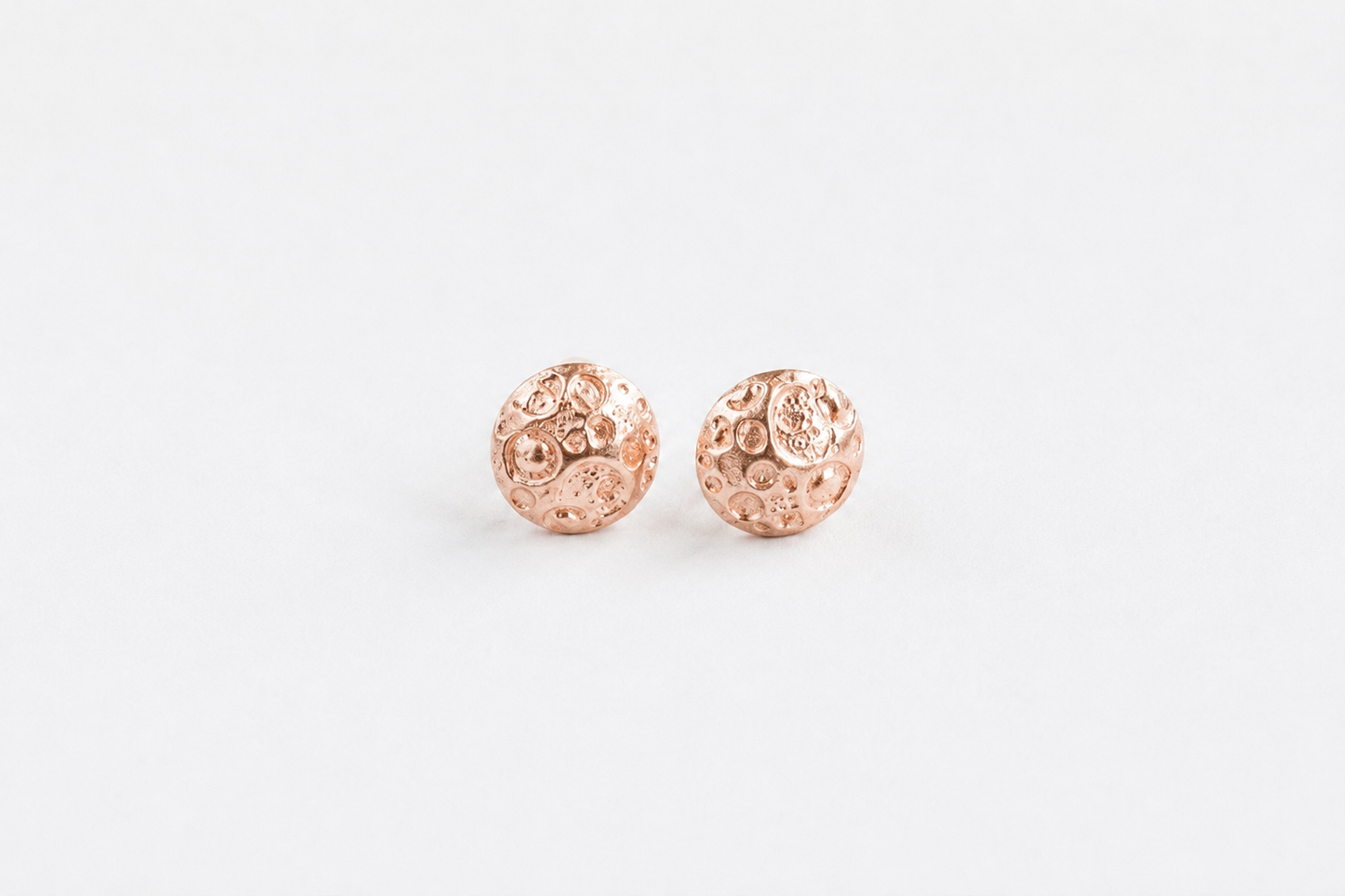 Stud earrings "Moon"