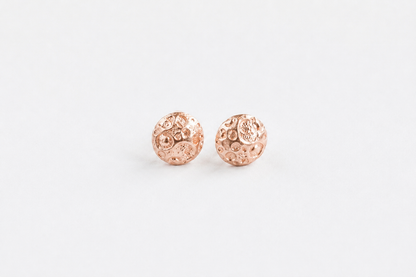 Stud earrings "Moon"