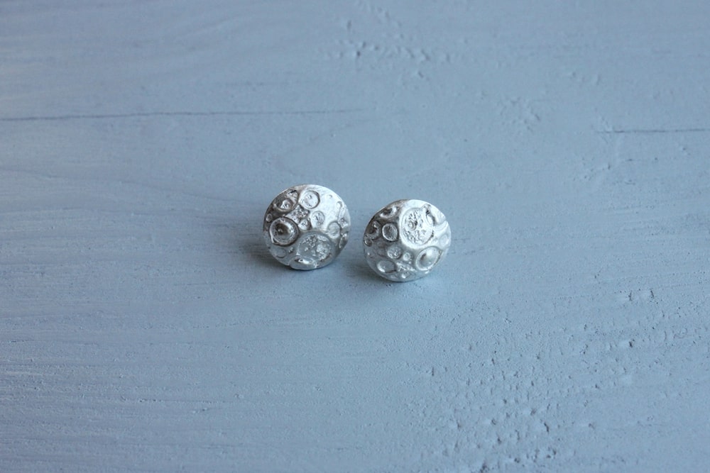 Stud earrings "MOON"