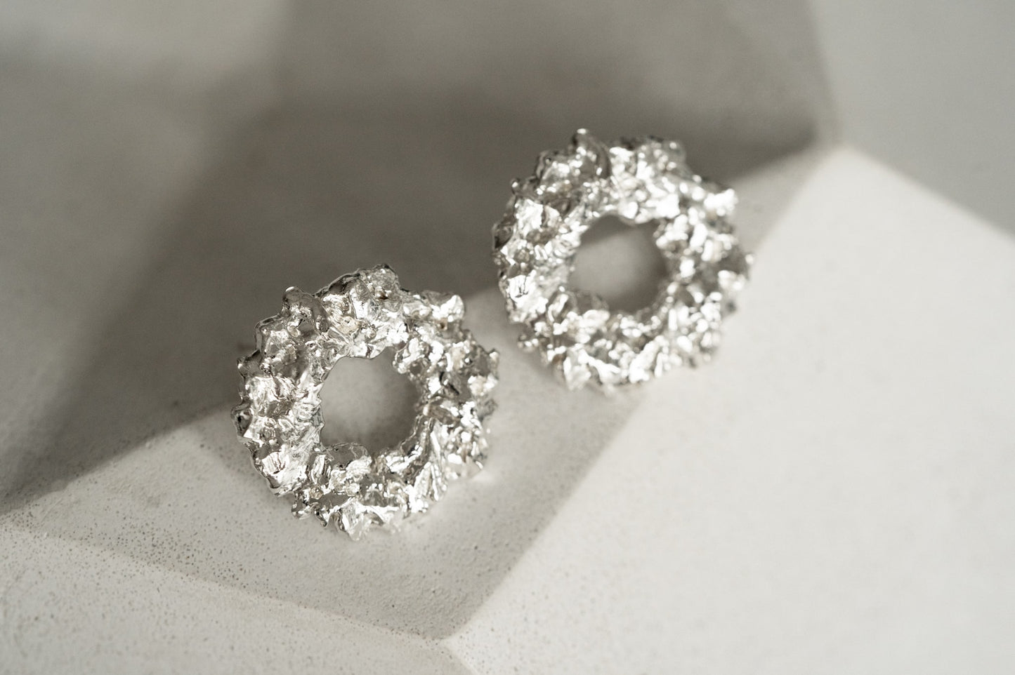 Stud earrings "ASTEROIDAL BELT"