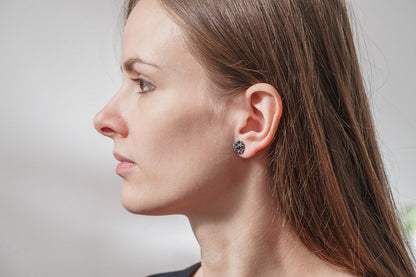 Stud earrings "ASTEROID"