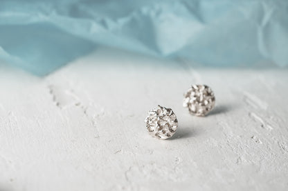 Stud earrings "ASTEROID"