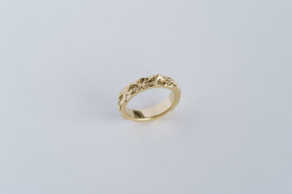 Wedding ring "Granite Rock" Light (3 mm)